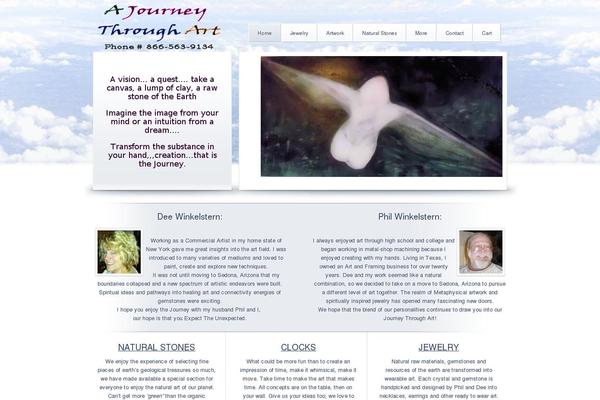 Crystal theme site design template sample