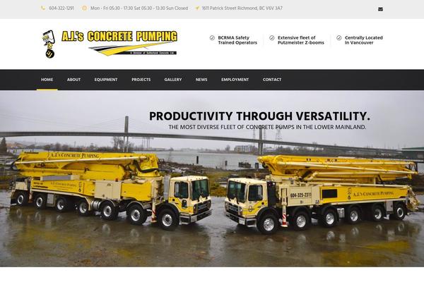 Realfactory theme site design template sample