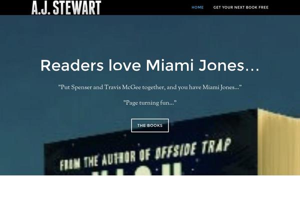 ajstewartbooks.com site used Lala-theme-4
