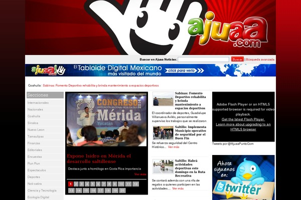 ajuaa.com site used Ajuaa