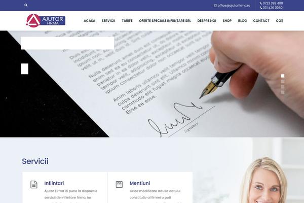 Consultaid theme site design template sample