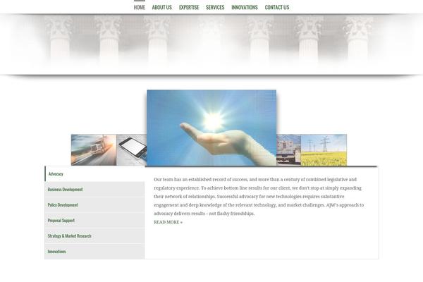 Site using Salient-portfolio plugin