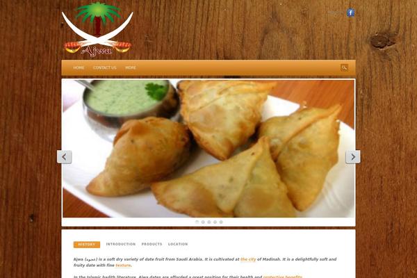 Dejavu theme site design template sample