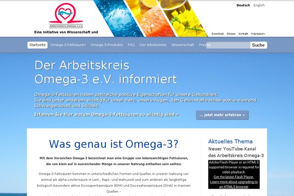 ak-omega-3.de site used Cleantheme