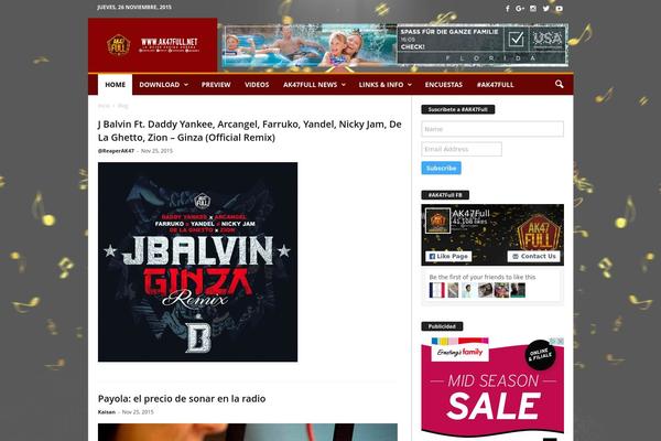 NewsMag theme site design template sample