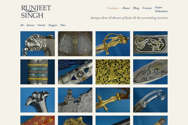 Garnish theme site design template sample