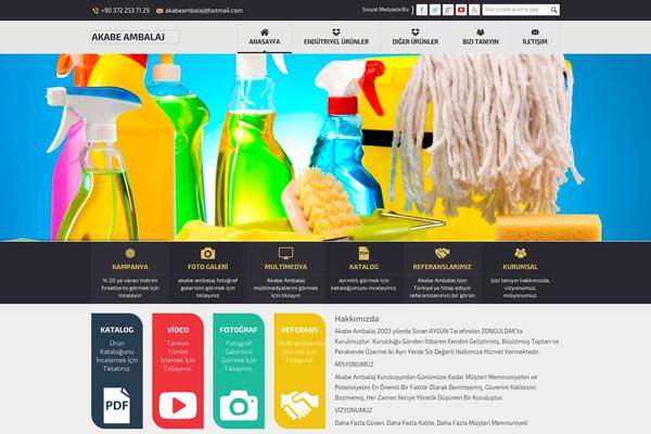 Safirkurumsal theme site design template sample