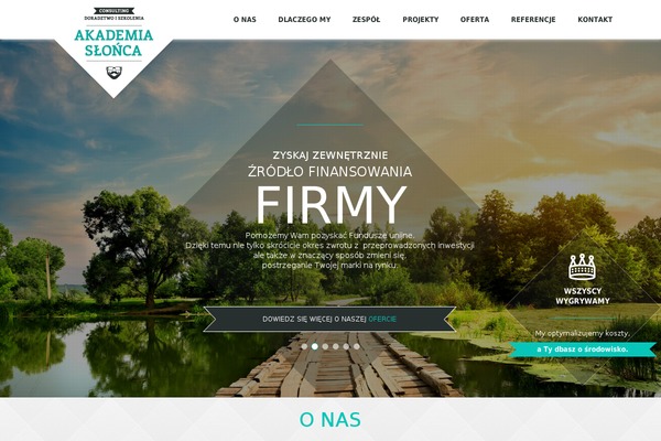 akademia-slonca.pl site used Akademia