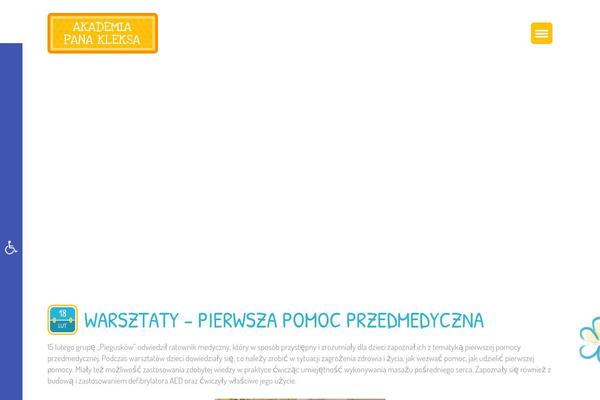 Kiddy theme site design template sample