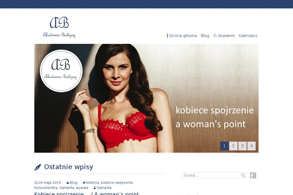 Akademia theme site design template sample