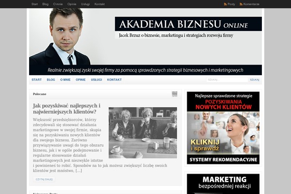 WP-Clear theme site design template sample