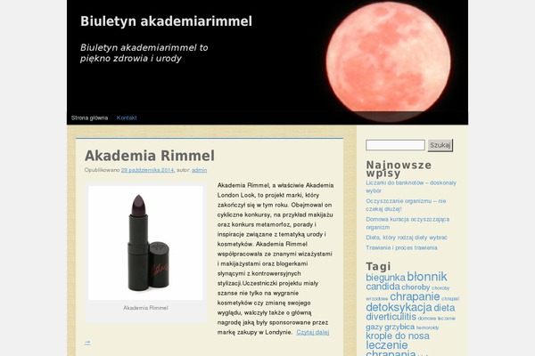 Supermoon theme site design template sample