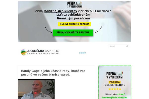 akademiauspechu.sk site used Mioweb3