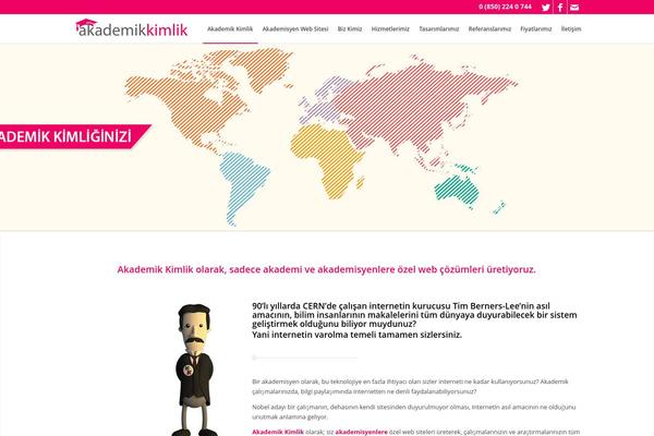 Enfold theme site design template sample