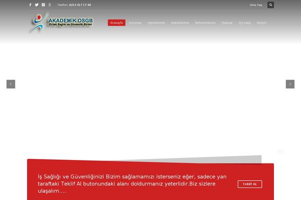 Kallyas theme site design template sample