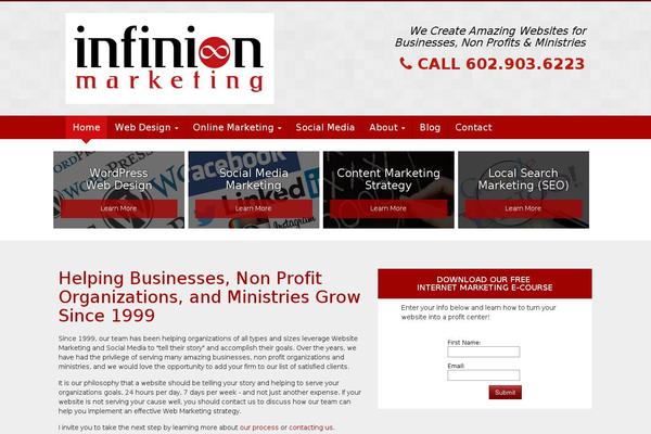 Site using WH Testimonials plugin