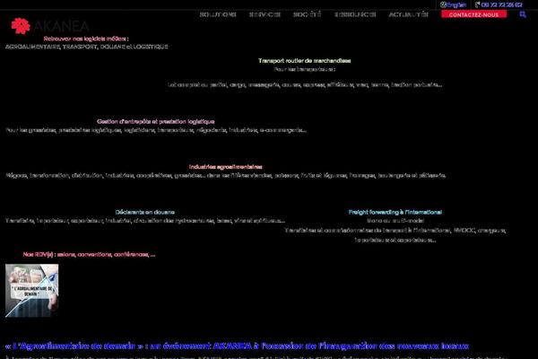 akanea.com site used Akanea