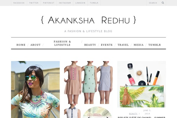 Patricia theme site design template sample