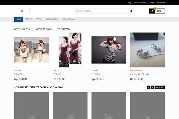 Mts_ecommerce theme site design template sample