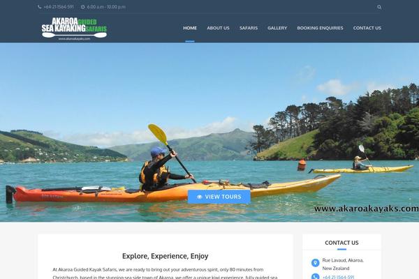 Adventure-tours theme site design template sample