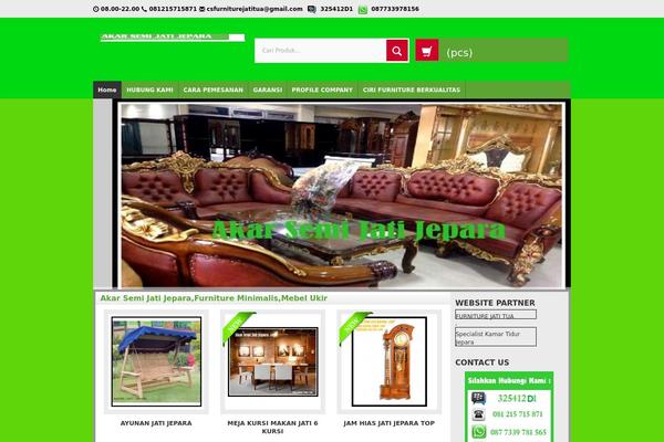 Wp-pasar theme site design template sample