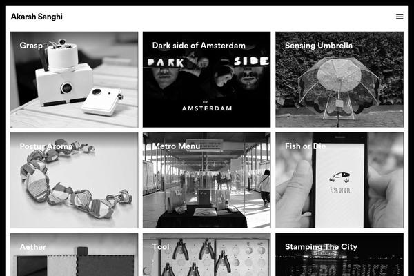 Wonder theme site design template sample