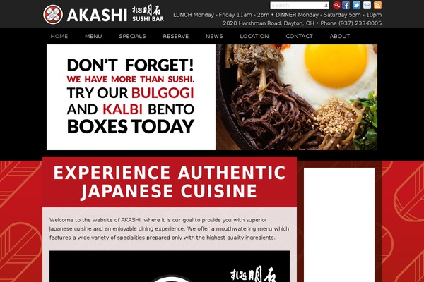 akashidayton.com site used Thenextwave