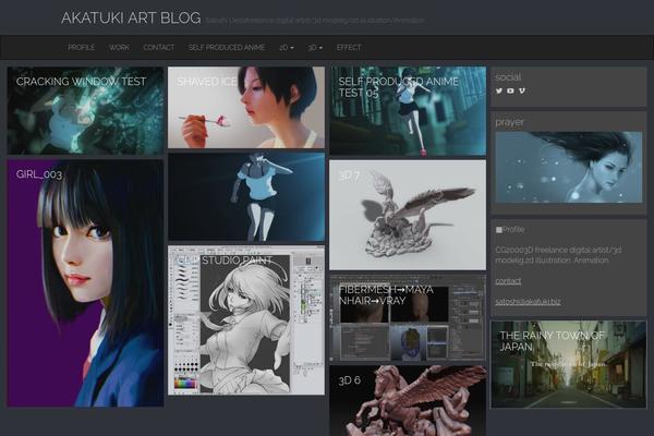 Hitchcock theme site design template sample