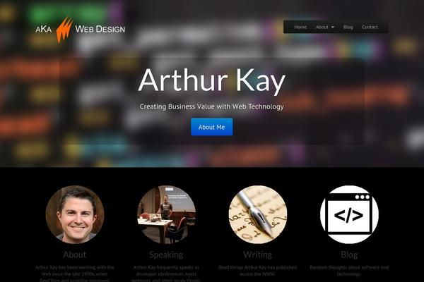 Tonic theme site design template sample