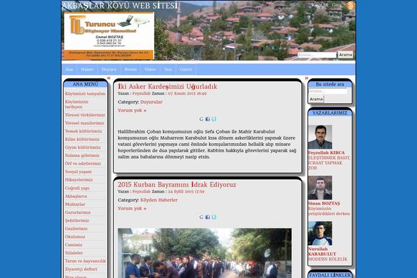 Annarita theme site design template sample