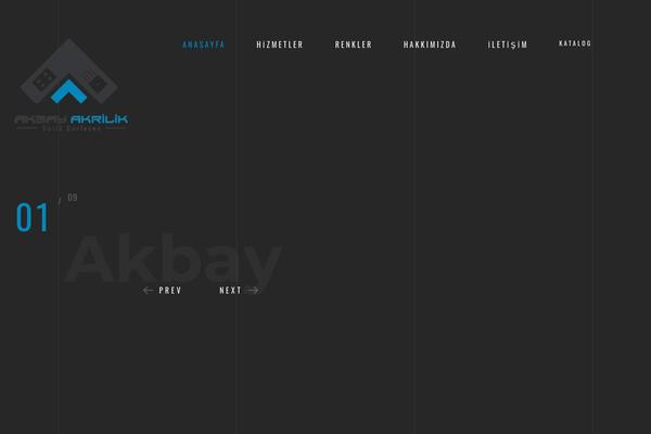 Goarch theme site design template sample