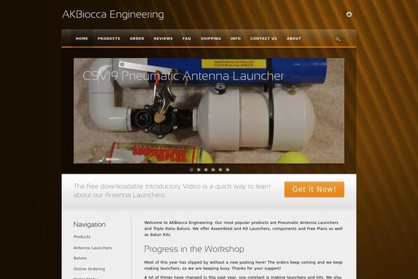 Awake theme site design template sample