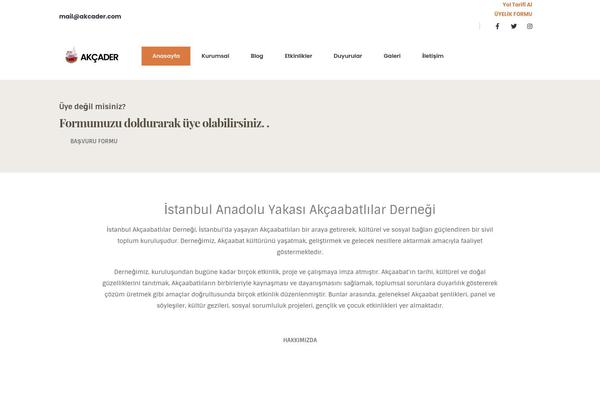 Porto Child theme site design template sample