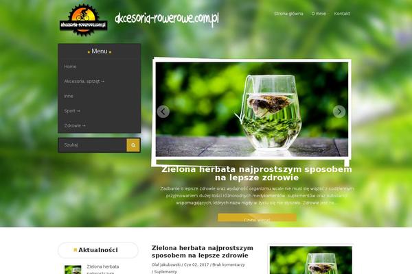 Sportpress theme site design template sample