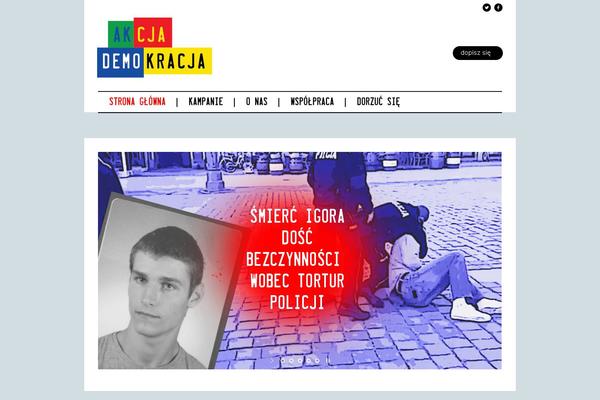 Site using Responsive Lightbox by dFactory plugin