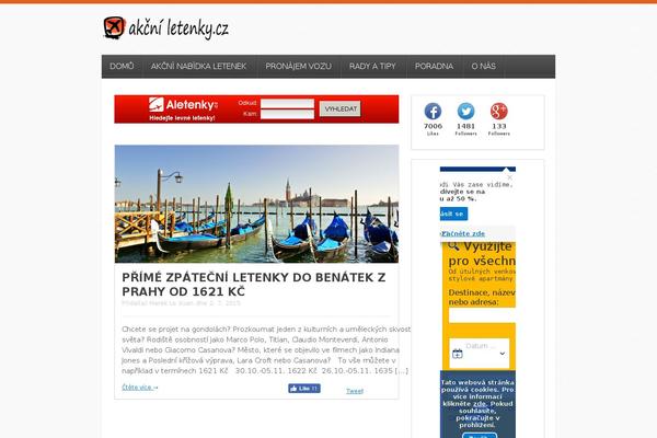 Ares theme site design template sample