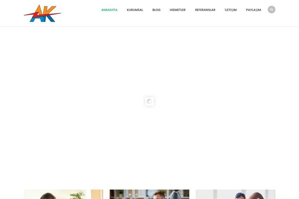 Finance theme site design template sample