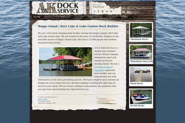 Blankslate Child theme site design template sample