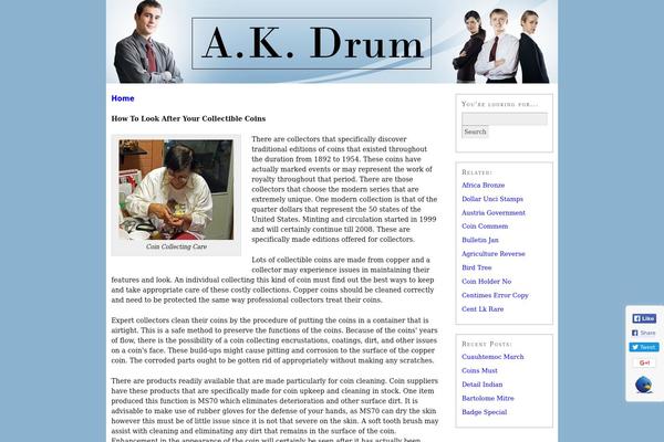 Thesis 1.8.6 theme site design template sample