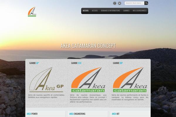 Travel Lite theme site design template sample