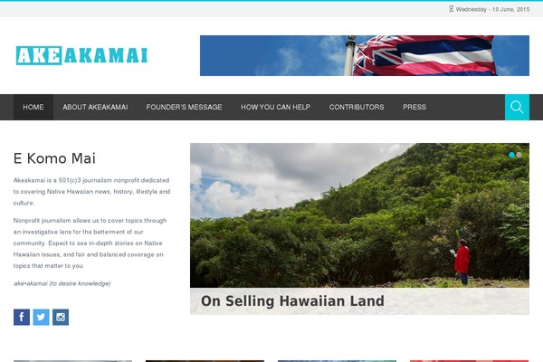 akeakamaihawaii.com site used Planer
