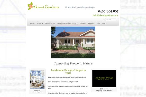 PageLines theme site design template sample