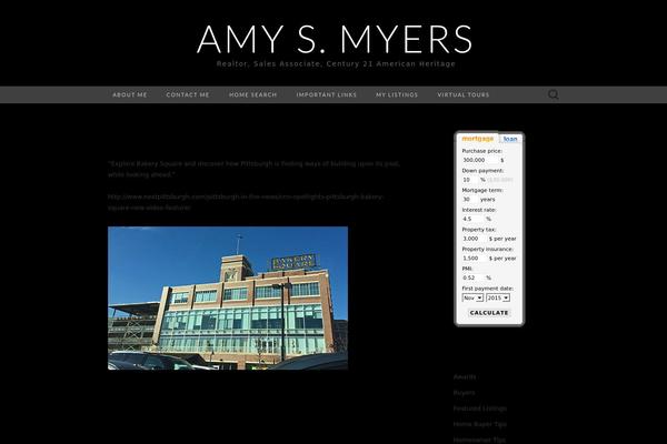 Suits theme site design template sample