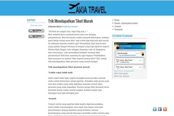 Latitude theme site design template sample