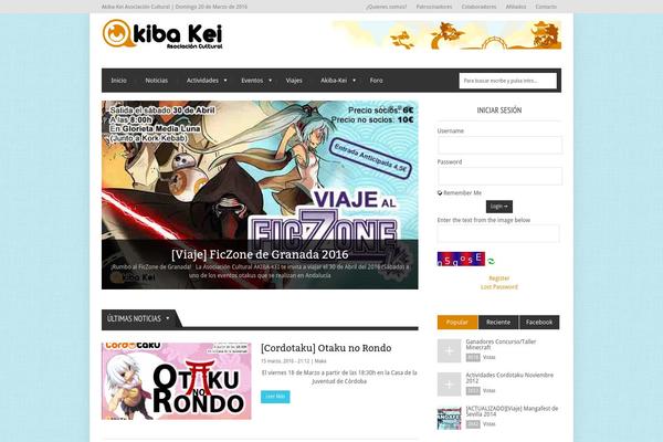 Extranews theme site design template sample