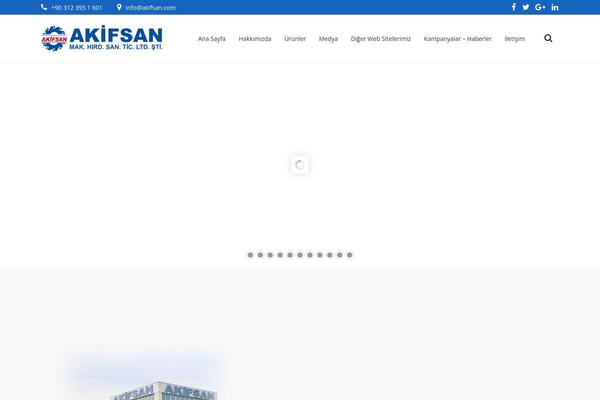 Okab theme site design template sample