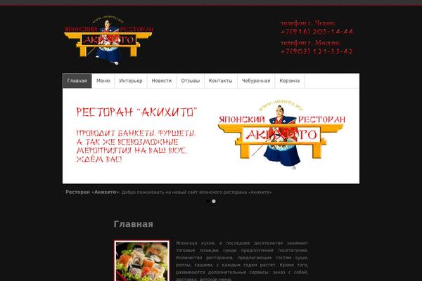 Simple Catch theme site design template sample