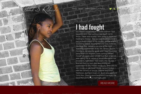 akilahsrichards.com site used Fusion