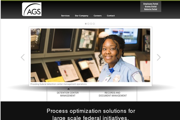 Ags theme site design template sample