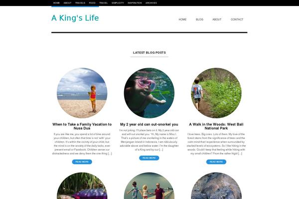 Site using Easy Social plugin
